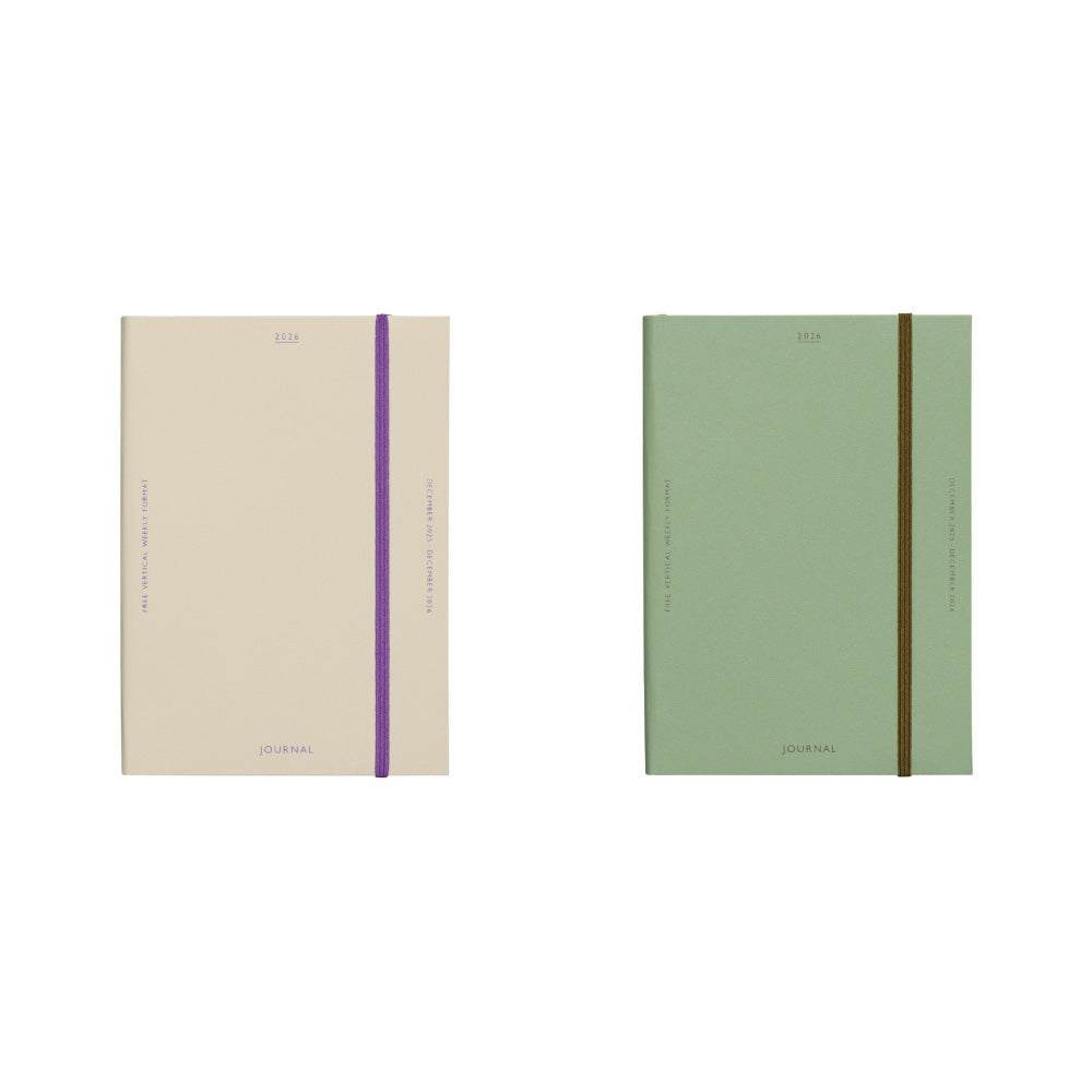 【2026年版】 ダイアリー ケイティー 12月始まり B6 フリーバーチカル