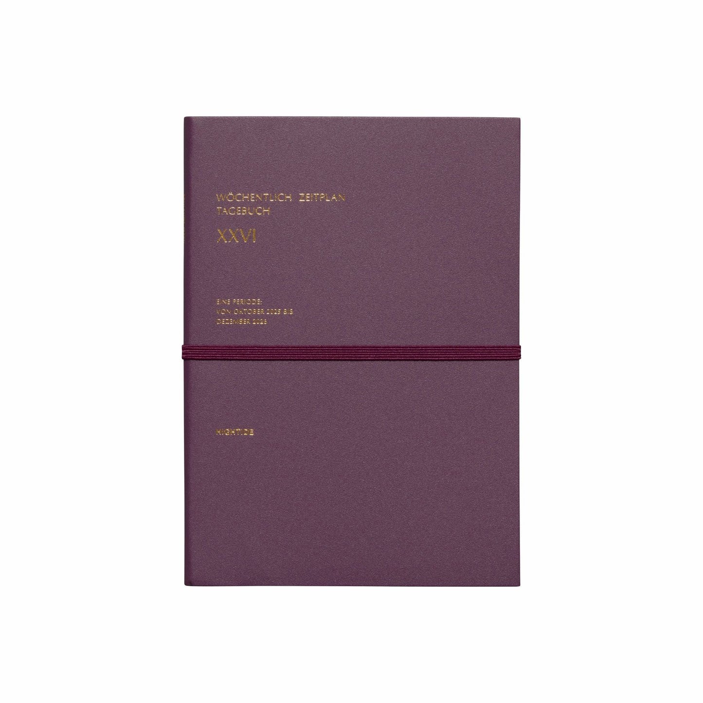 【2026年版】 ダイアリー ヴェルタ― 10月始まり B6 ブロック