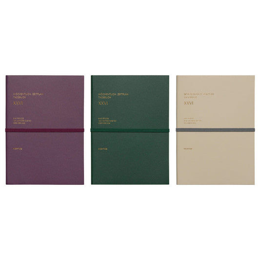 【2026年版】 ダイアリー ヴェルタ― 10月始まり B6 ブロック